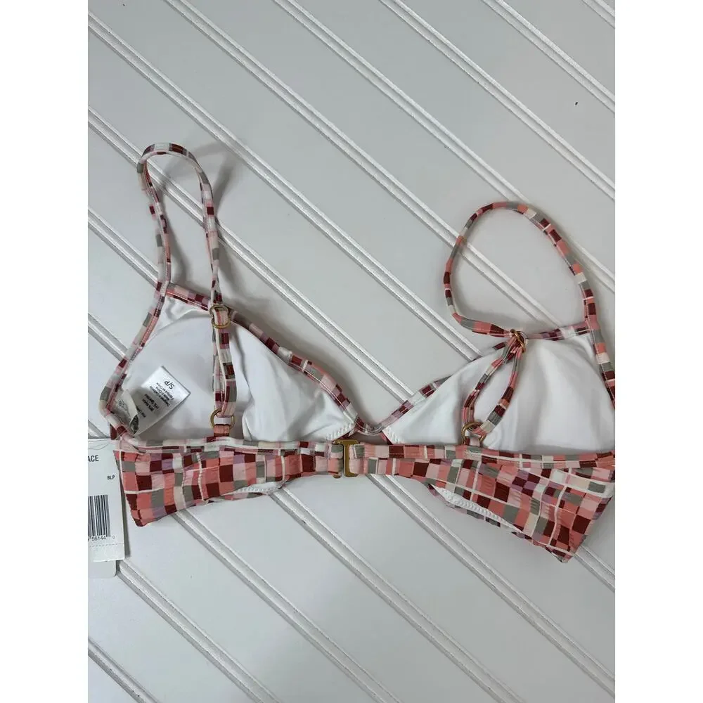 NWT L Space Swim Top - Kristen Tie & Helena Block Party Bikini Beach Bundle Sz S